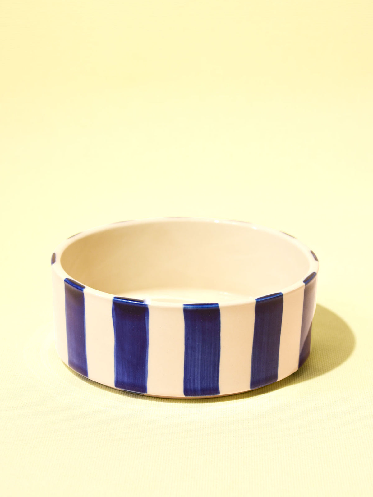 Assiette creuse | Bleu Linhas