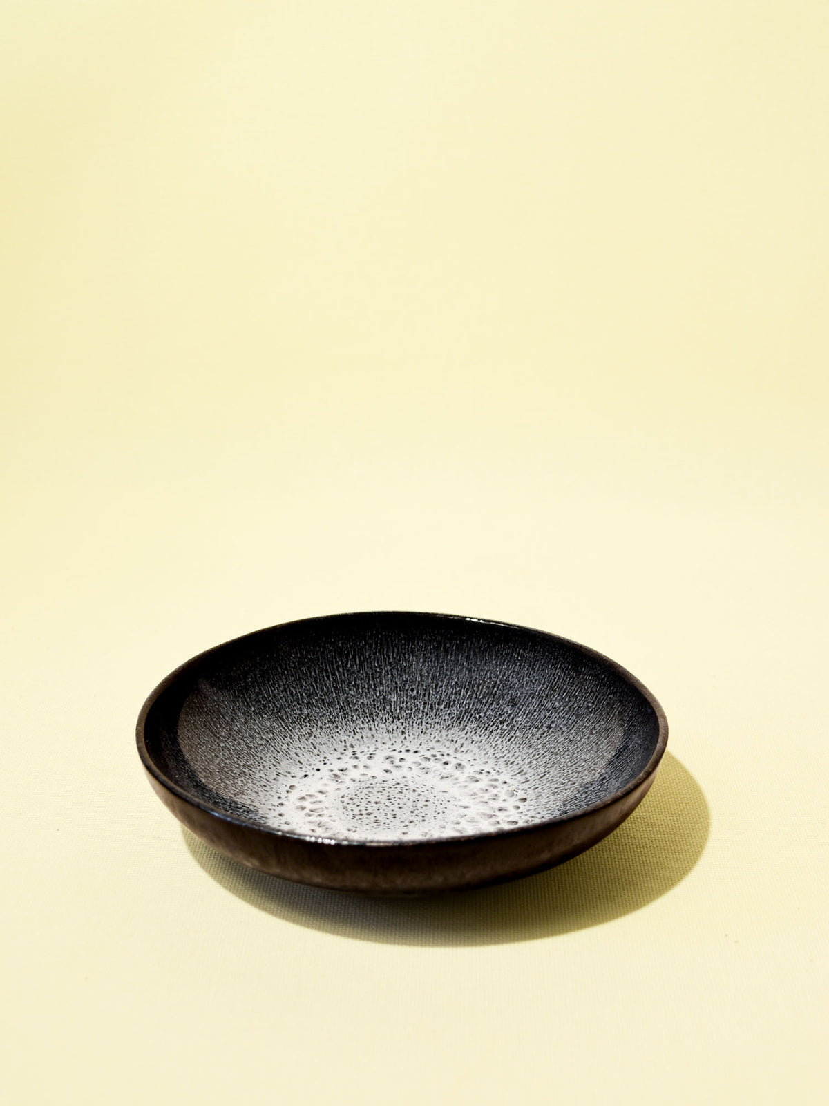Assiette creuse | Noir écume