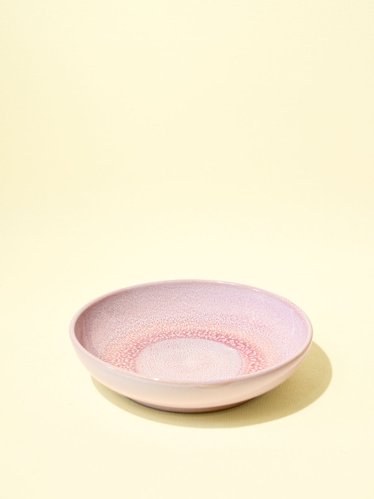 Assiette creuse | Rose minéral