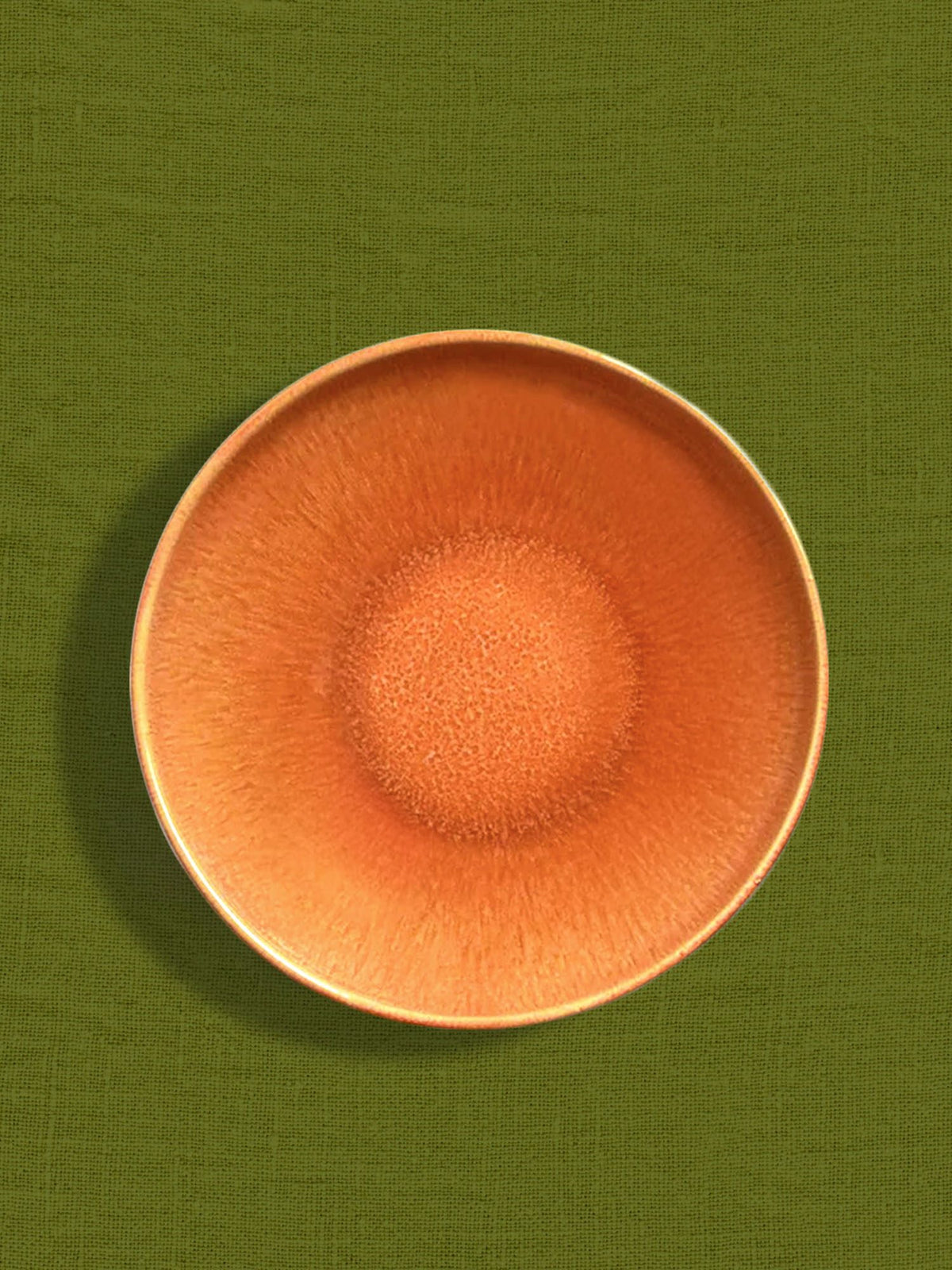 Assiette creuse | Terracotta sienna