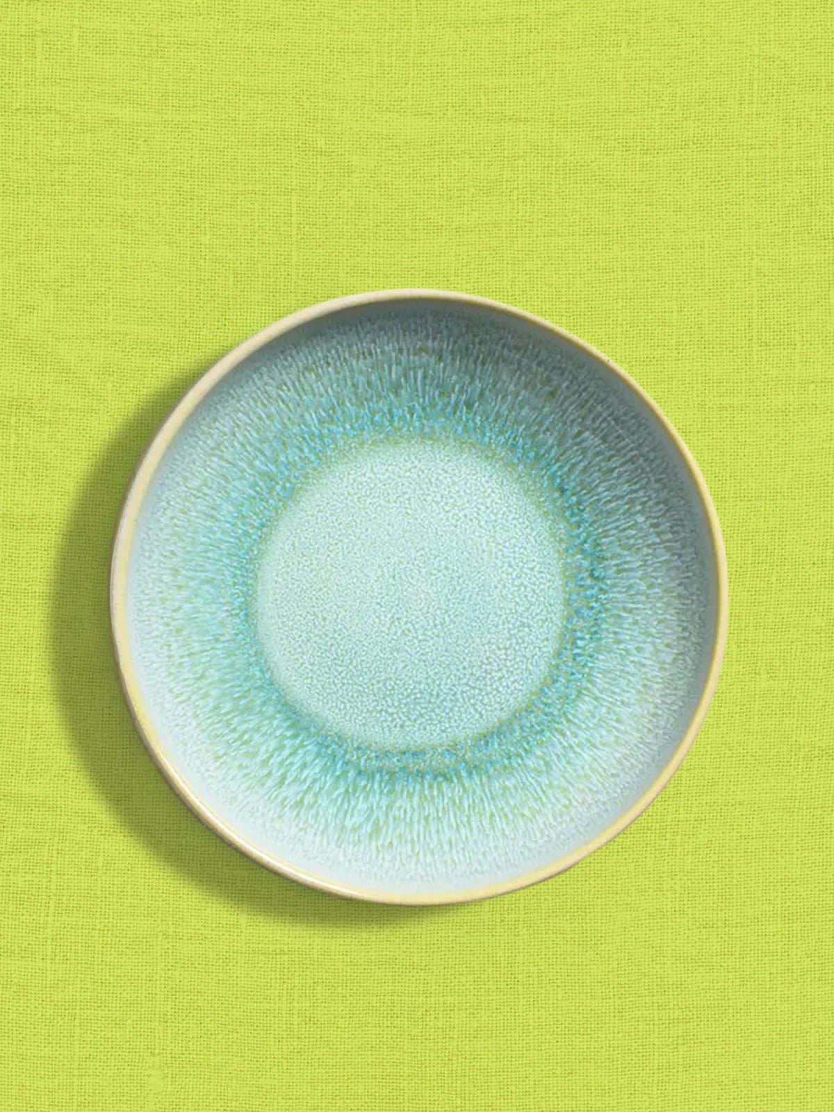 Assiette creuse | Vert minéral