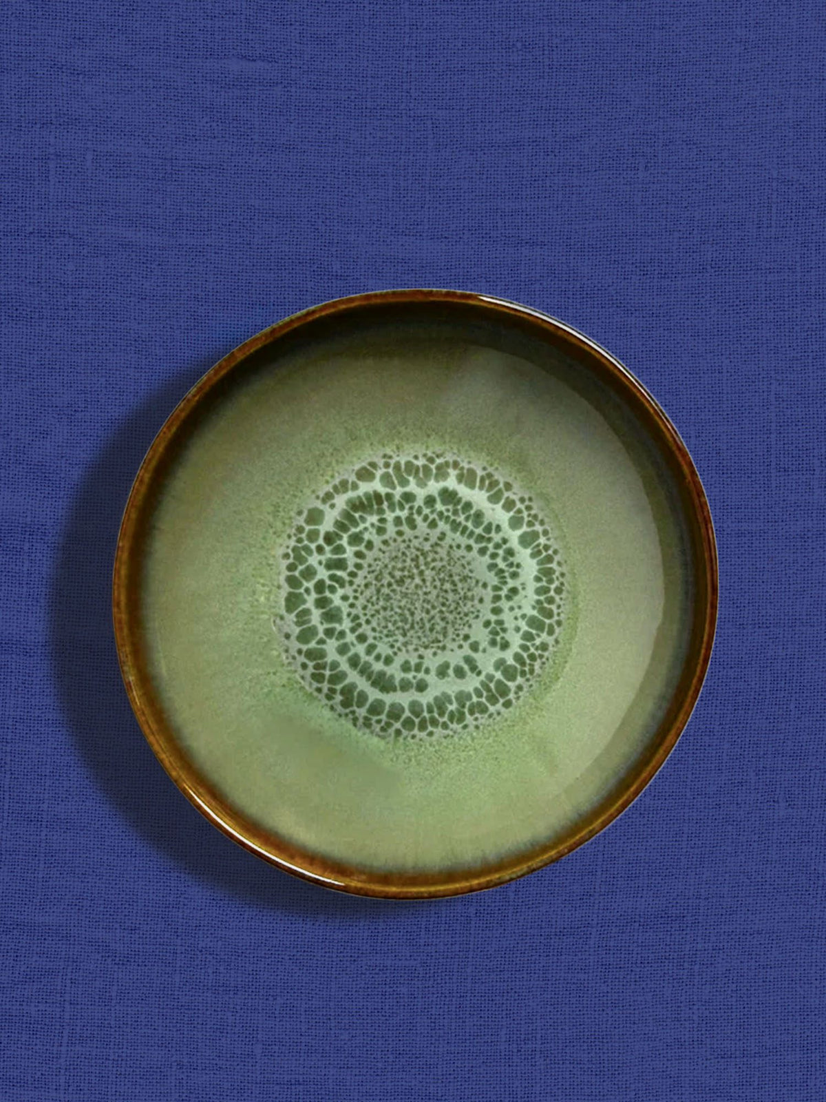 Assiette creuse | Vert rivage