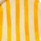 Grande assiette | Jaune Linhas