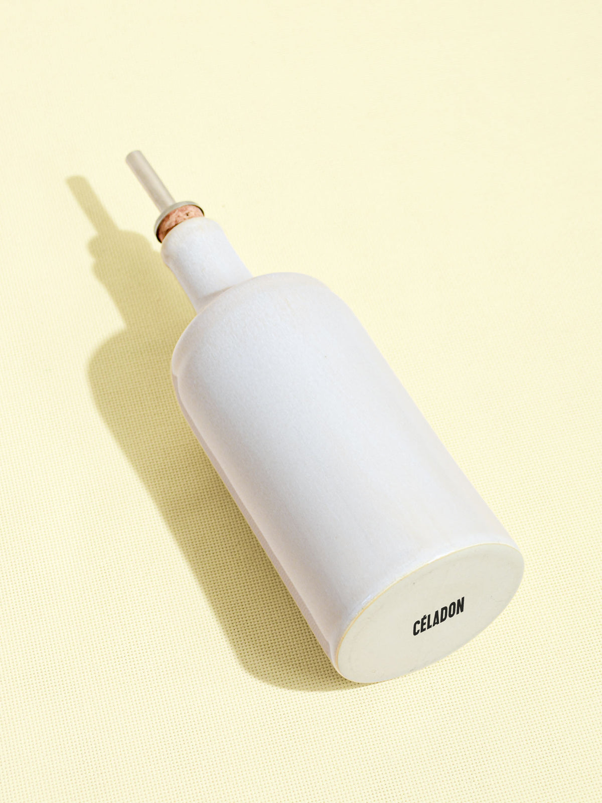 Bouteille d’huile | Blanc nacré