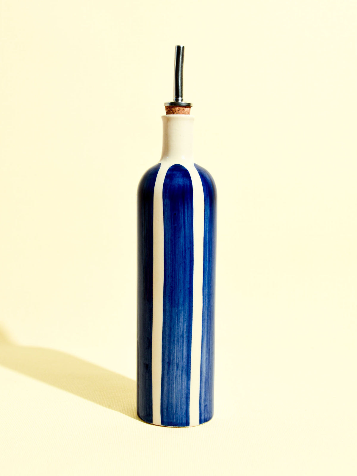 Bouteille d’huile | Bleu Linhas