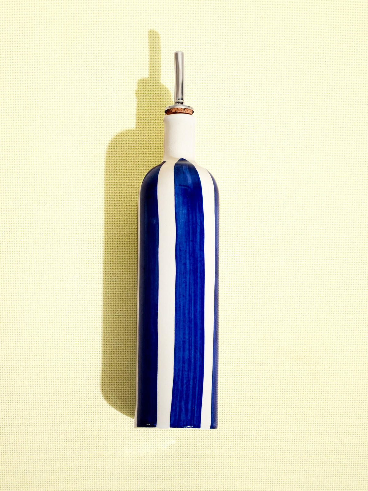 Bouteille d’huile | Bleu Linhas