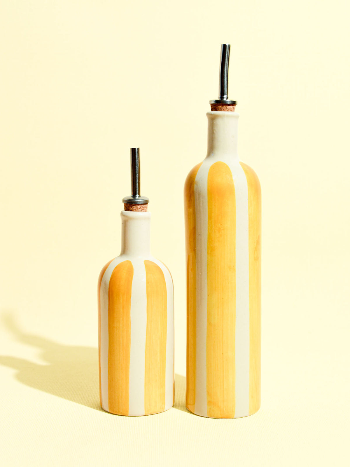 Petite bouteille d’huile | Jaune Linhas