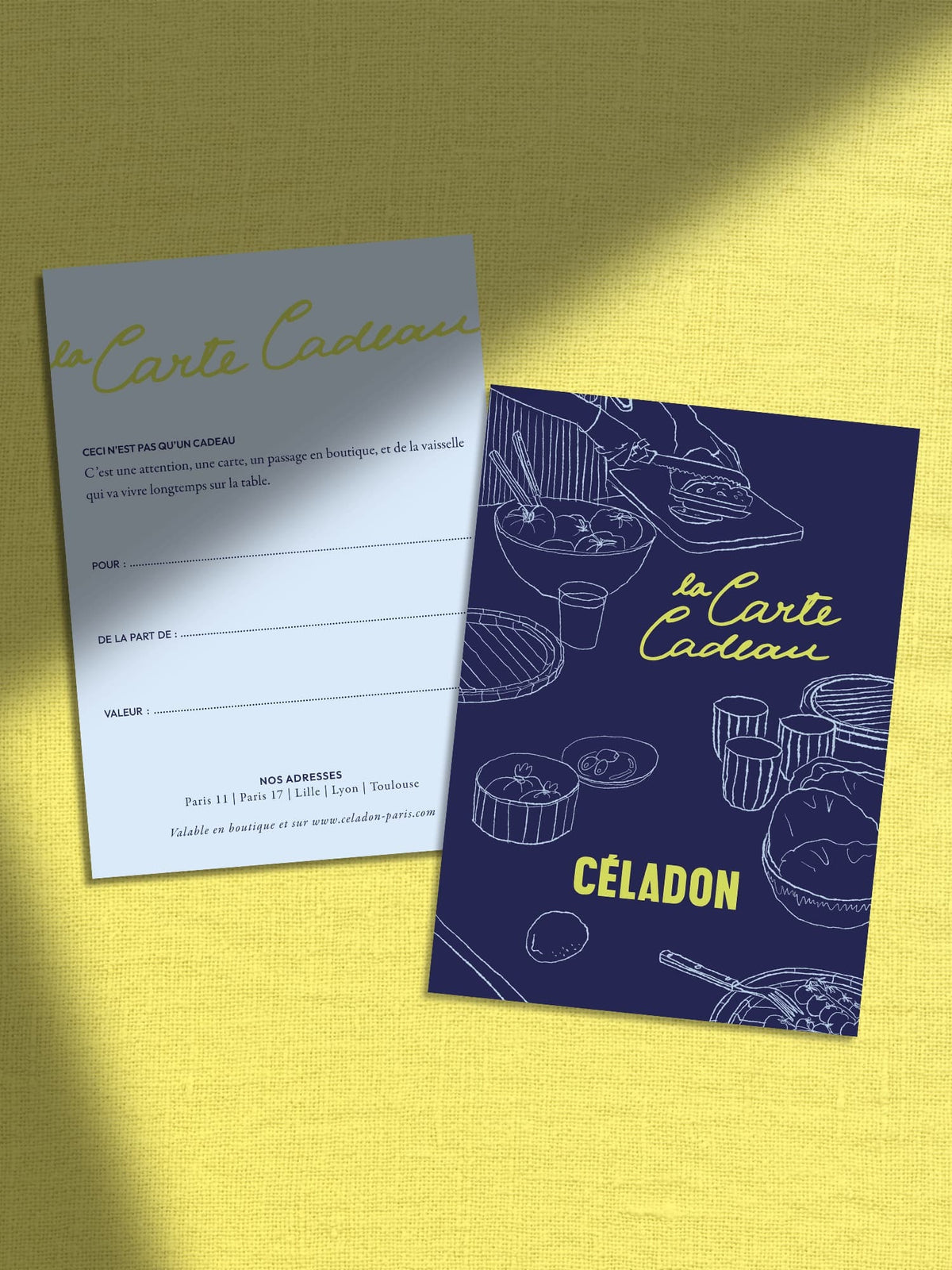 La carte-cadeau
