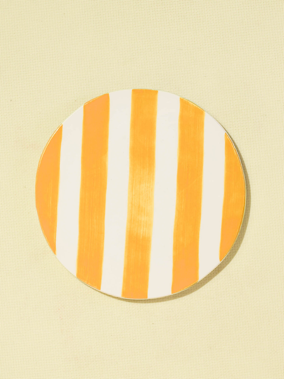 Dessous de plat | Jaune Linhas