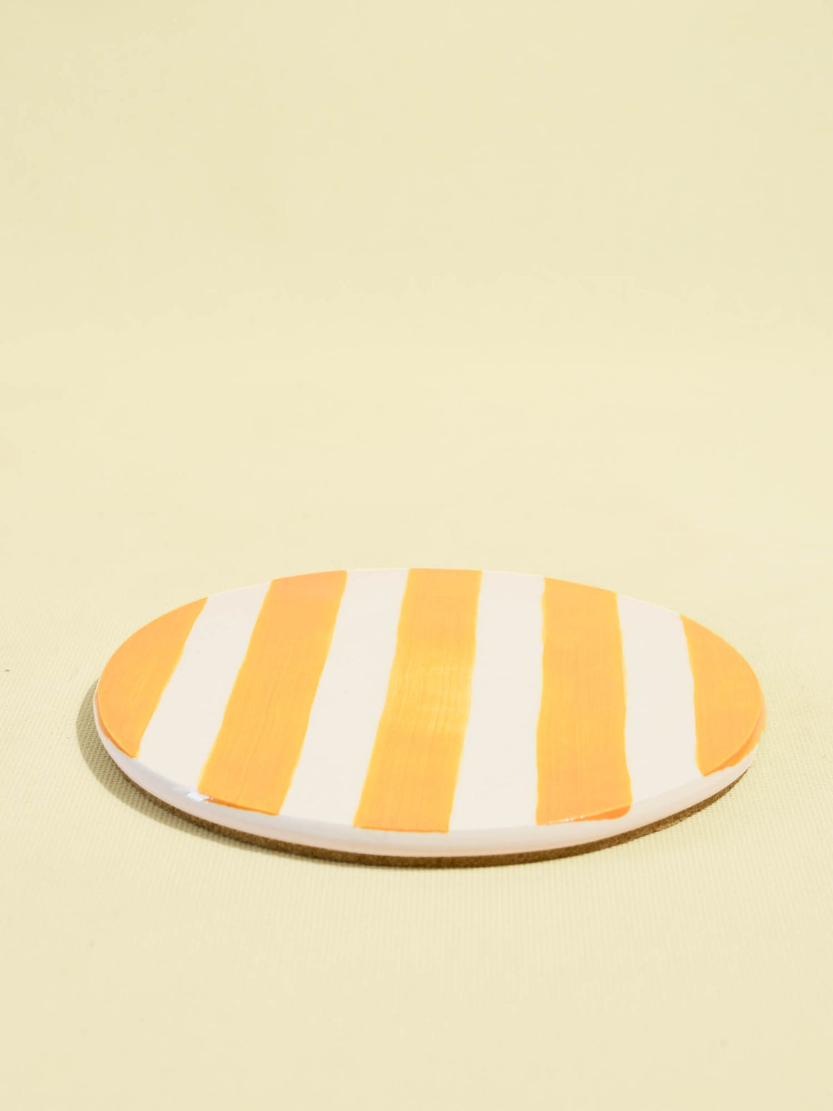 Dessous de plat | Jaune Linhas