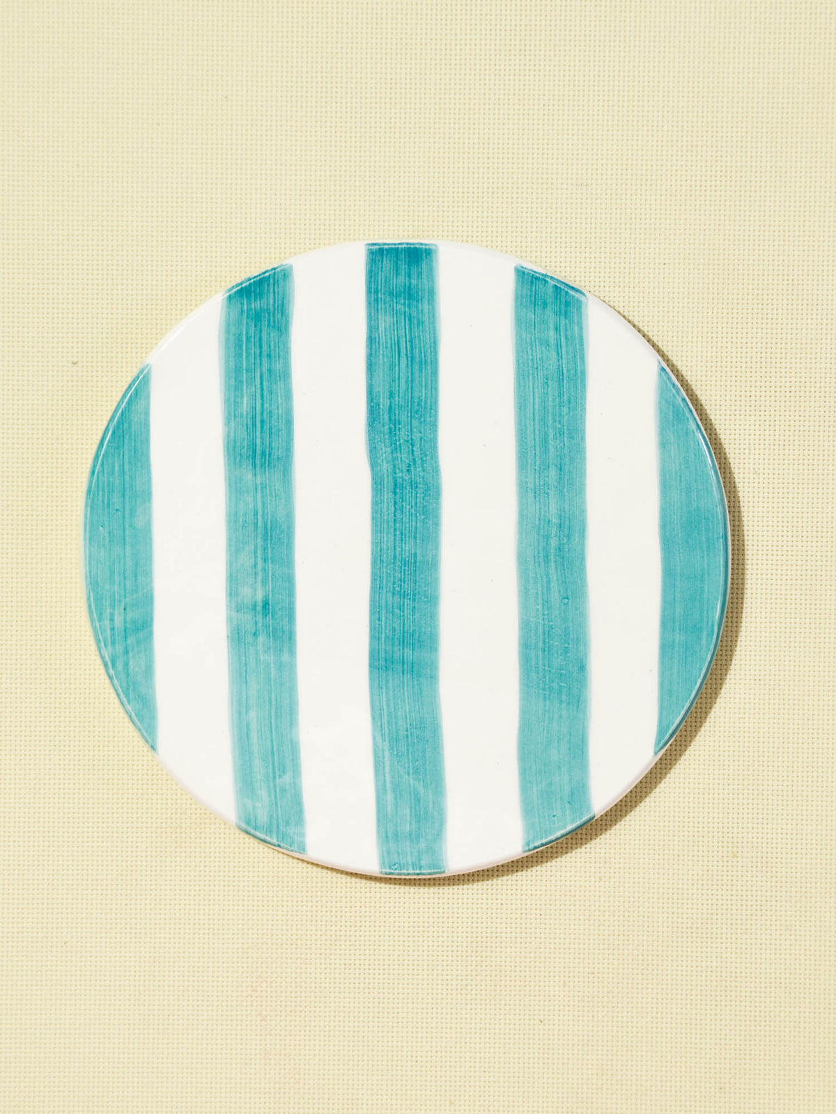 Dessous de plat | Vert d’eau Linhas