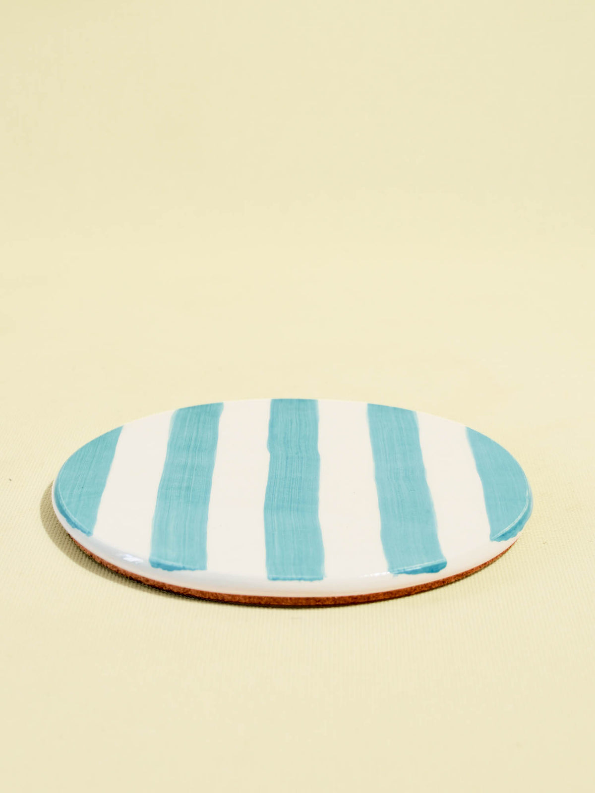 Dessous de plat | Vert d’eau Linhas