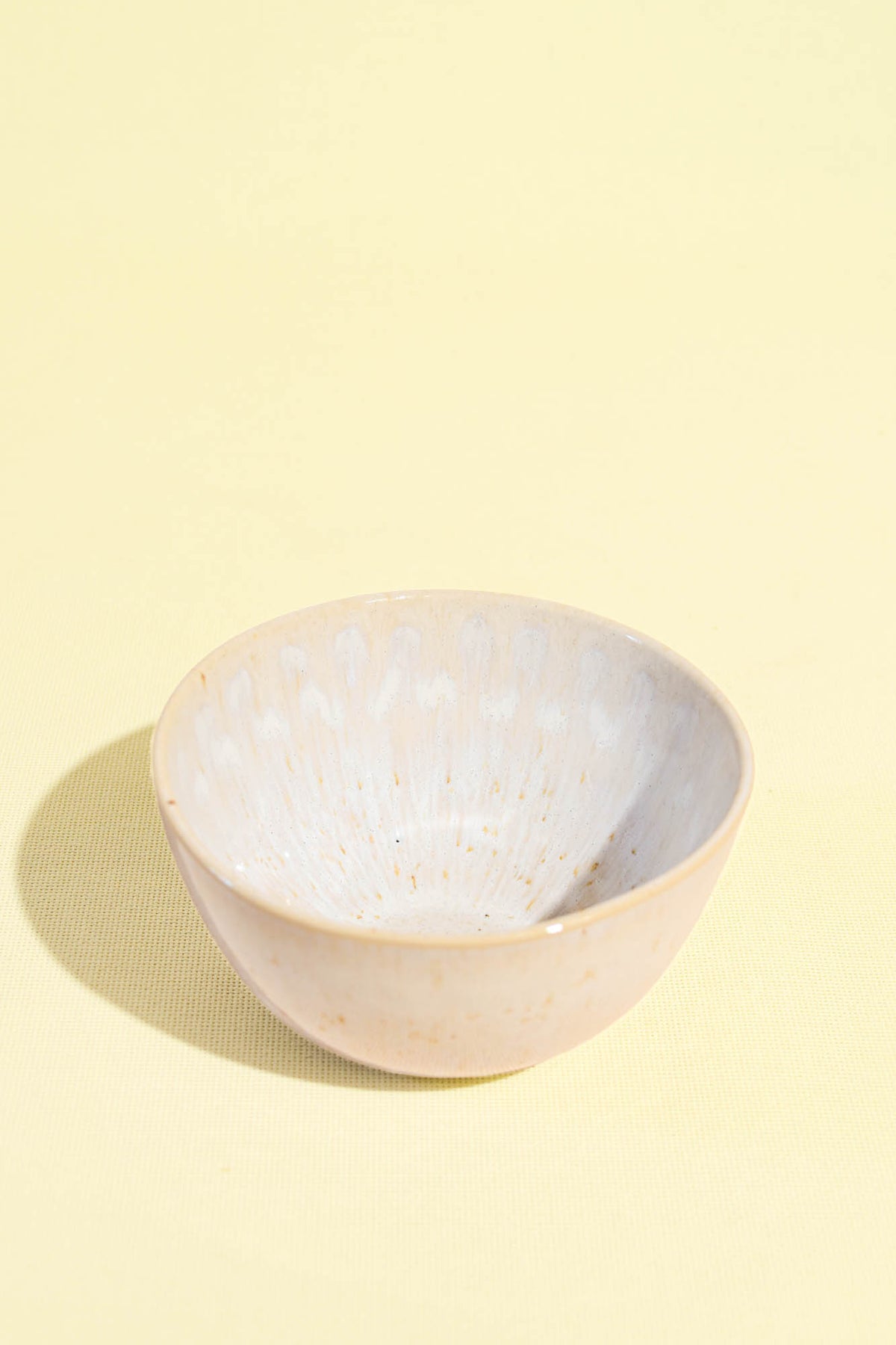 Grand bol rond | Blanc audacieux