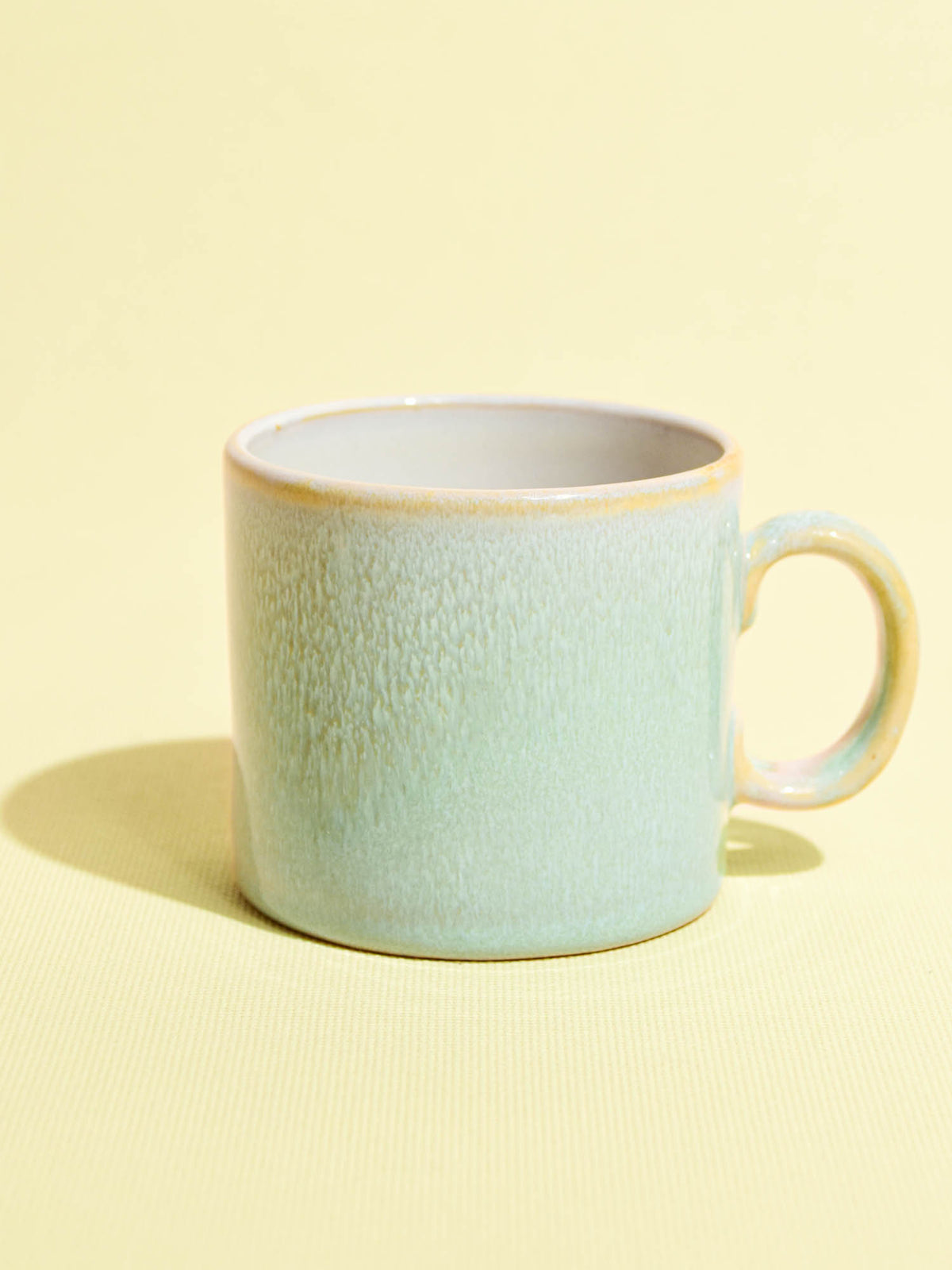 Grand mug droit | Vert minéral