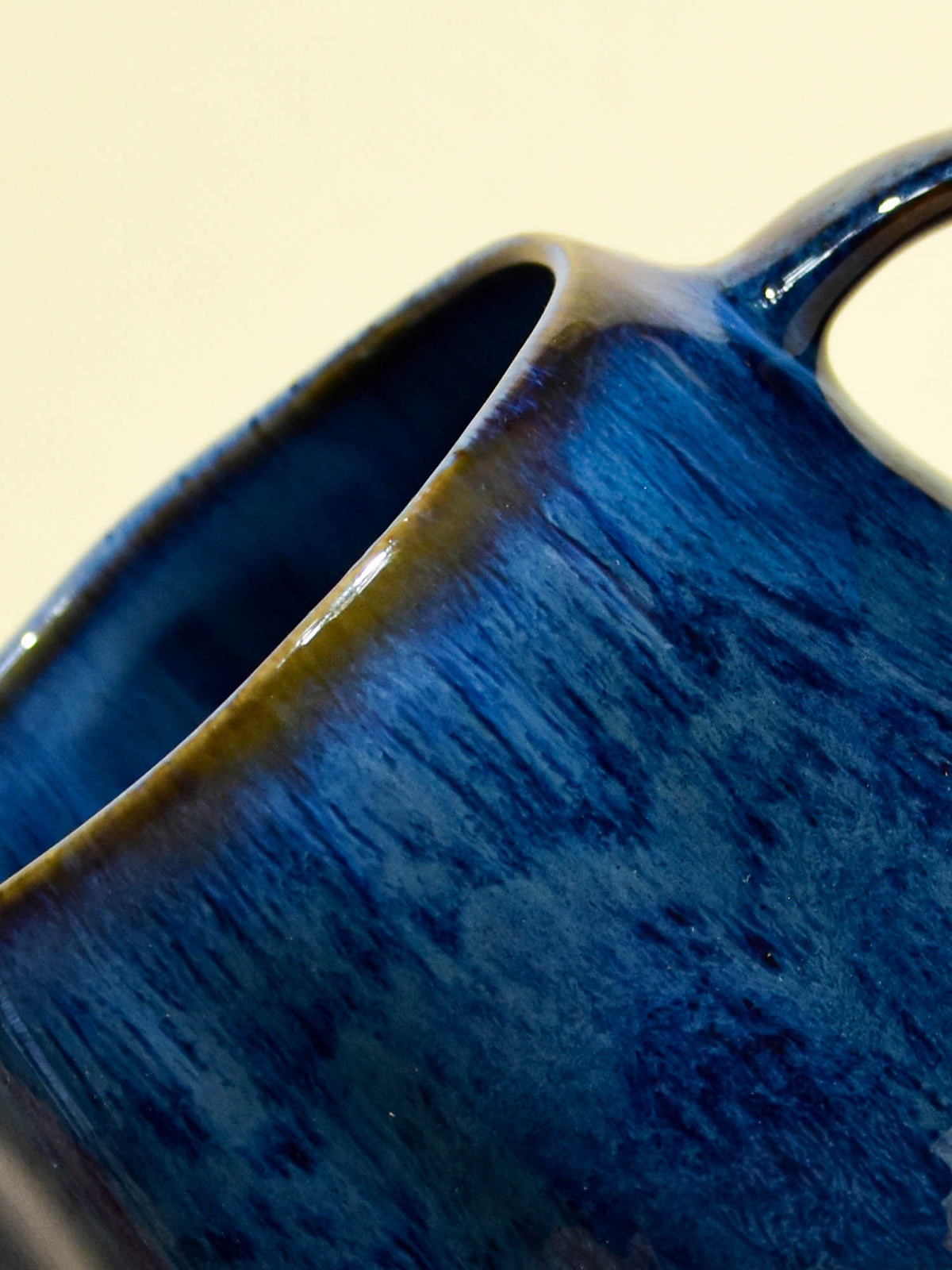 Grand Mug Onda | Bleu abyssal