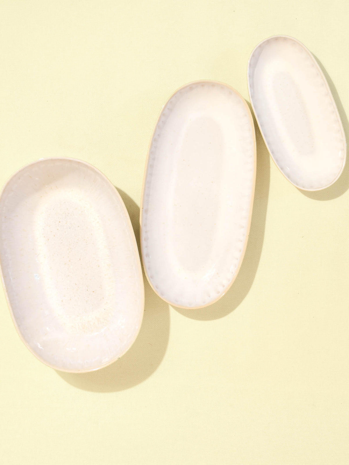 Plat de service L | Blanc audacieux
