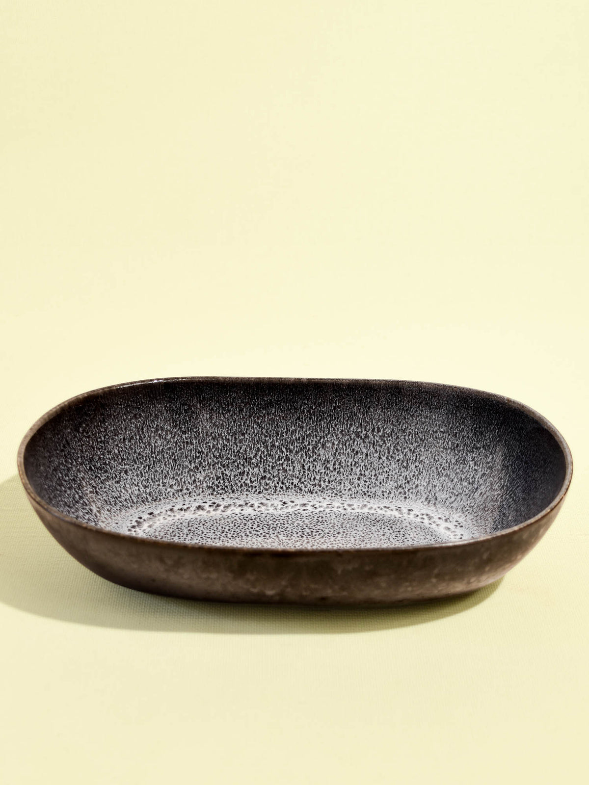 Plat de service XL | Noir écume