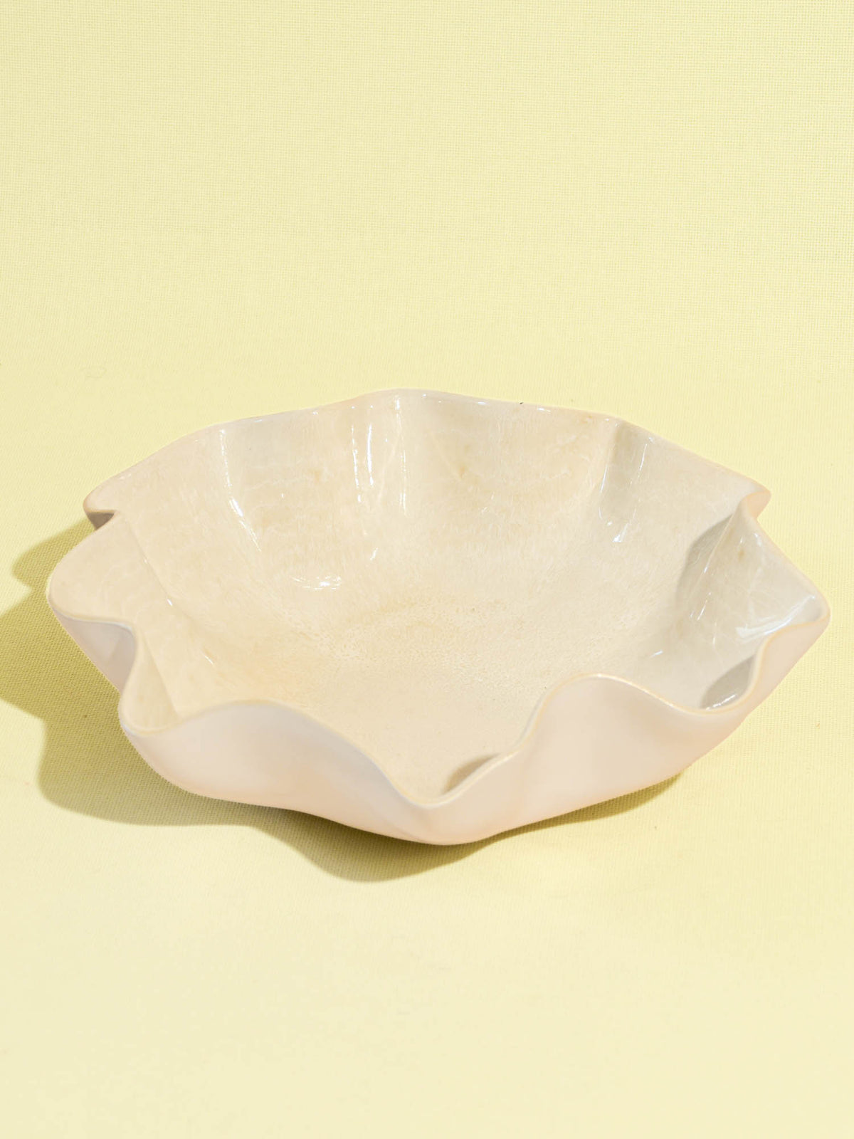 Saladier XL Onda | Beige sable