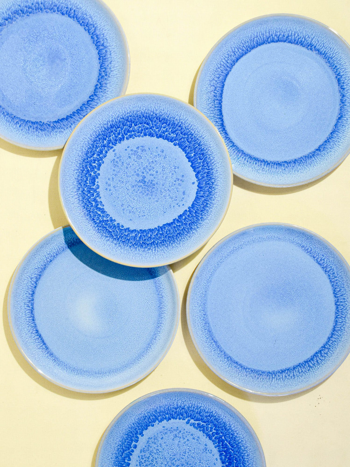 Grande assiette | Bleu minéral