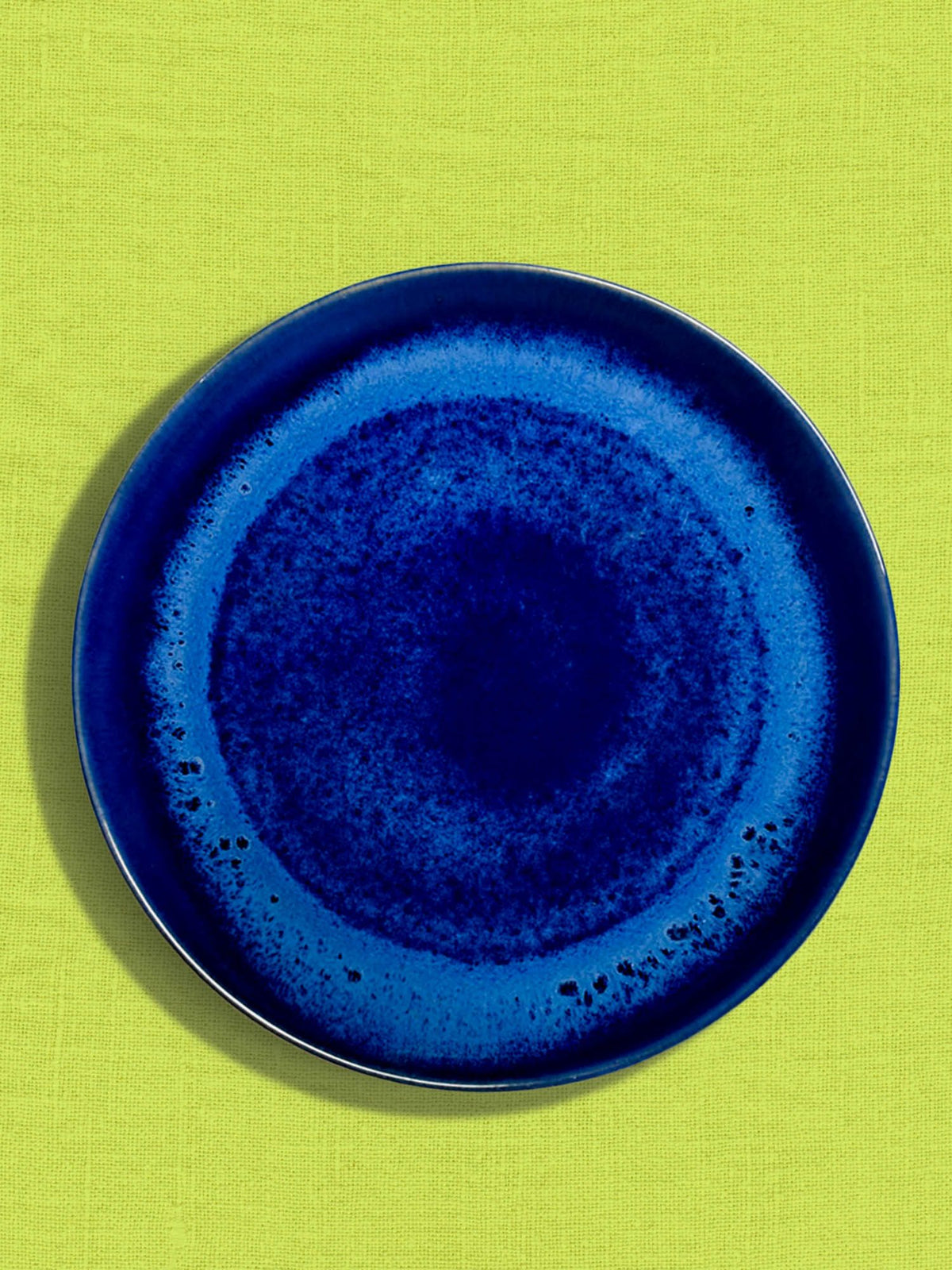 Grande assiette | Bleu odyssée