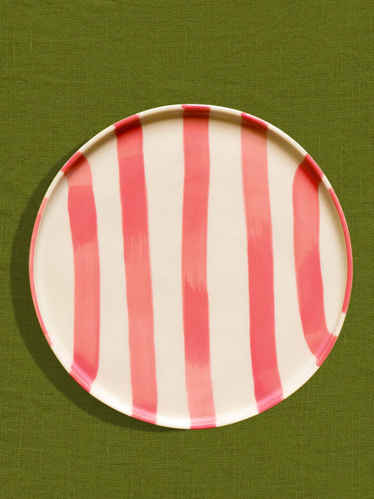 Grande assiette | Rose Linhas
