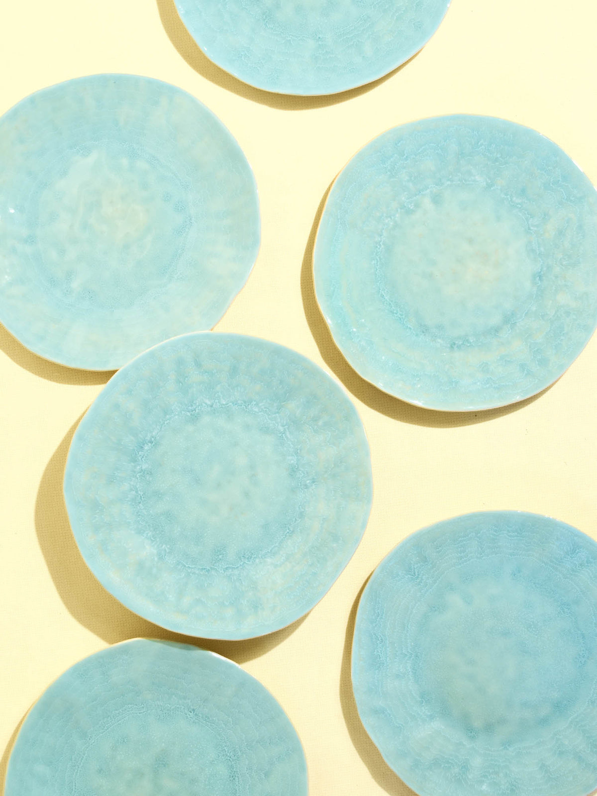 Grande assiette Onda | Vert d’eau