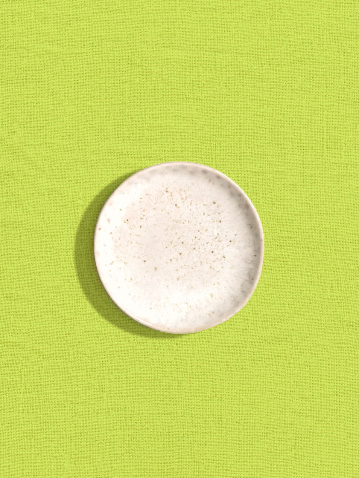 Mini assiette | Blanc audacieux