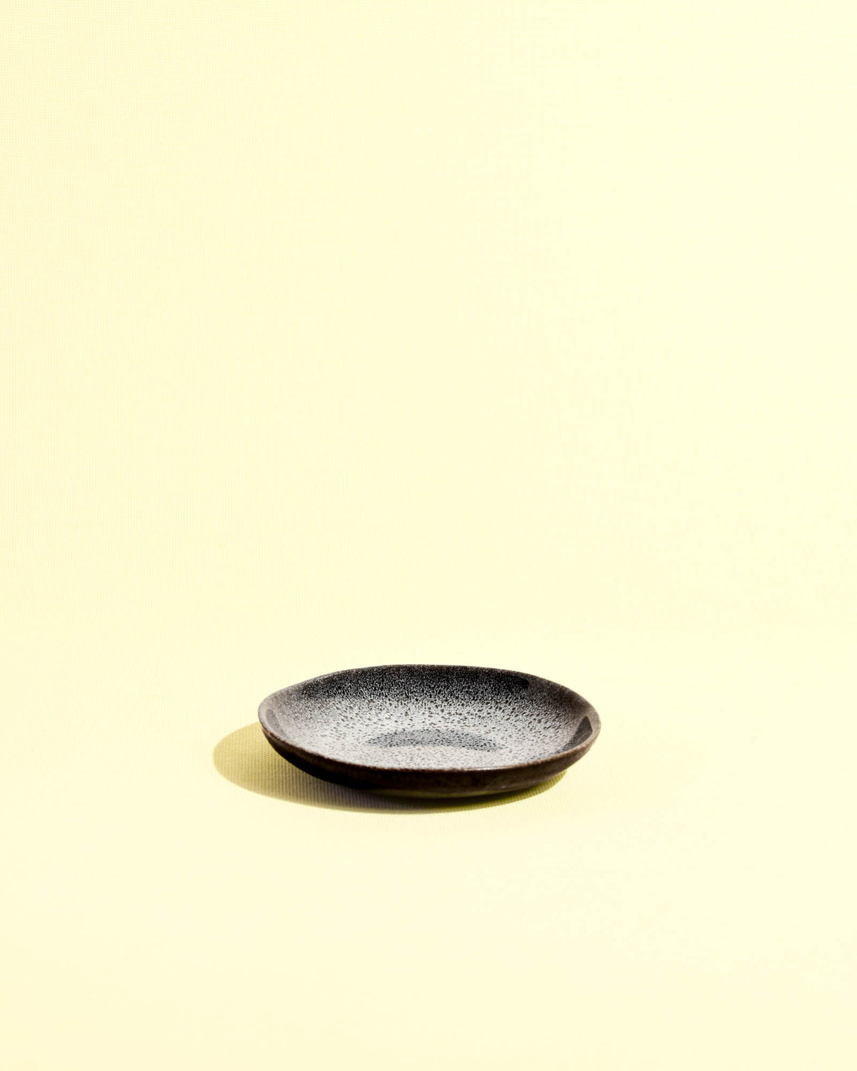 Mini assiette | Noir écume