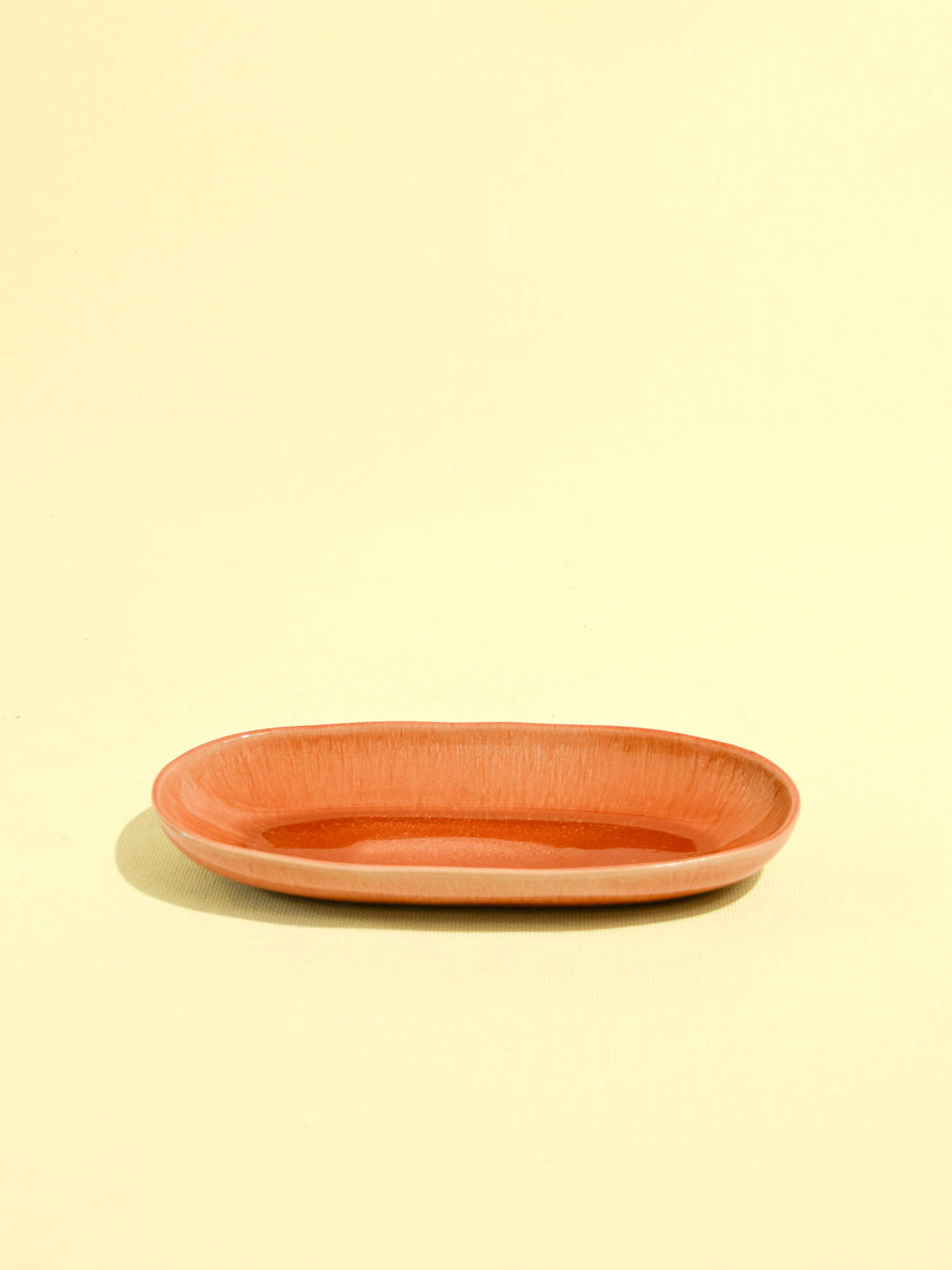 Plat de service M | Terracotta sienna