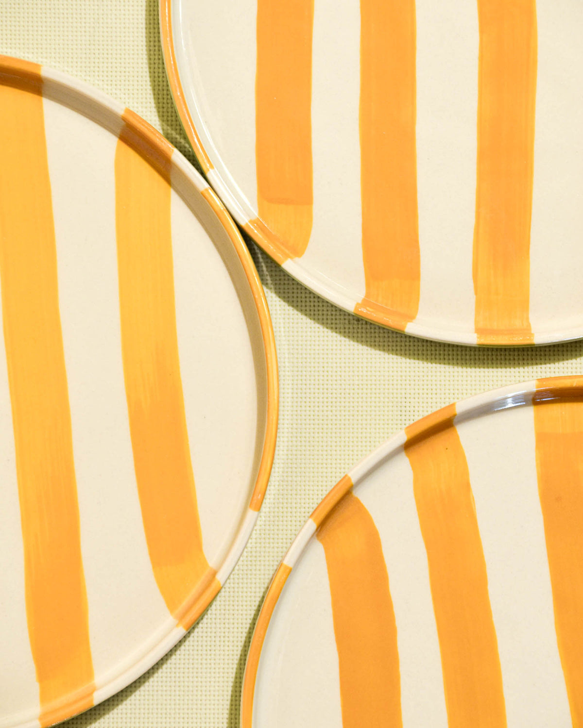 Petite assiette | Jaune Linhas