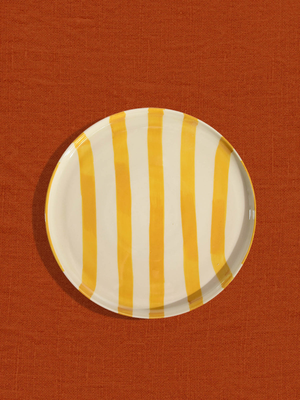 Petite assiette | Jaune Linhas