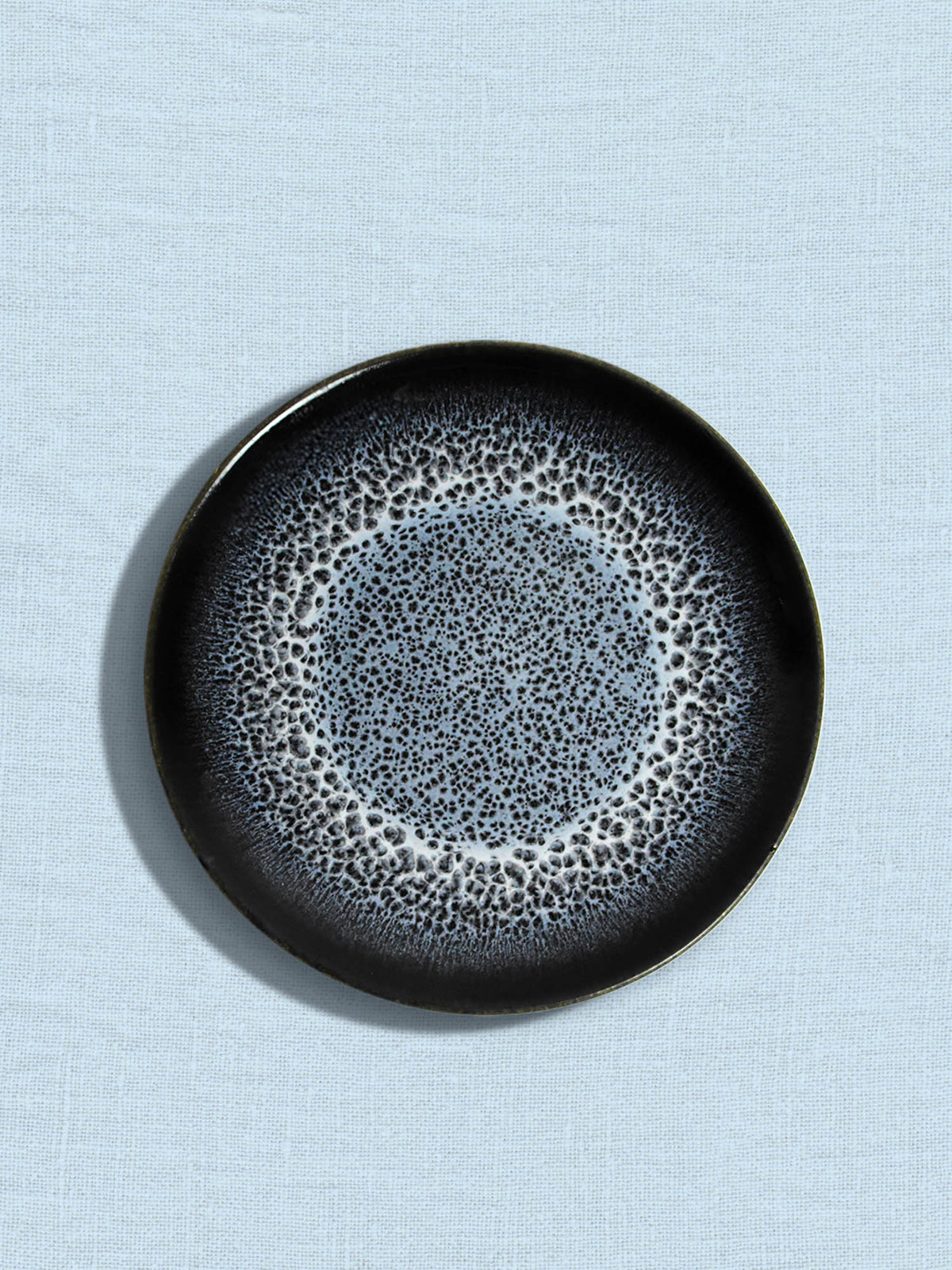 Petite assiette | Noir écume
