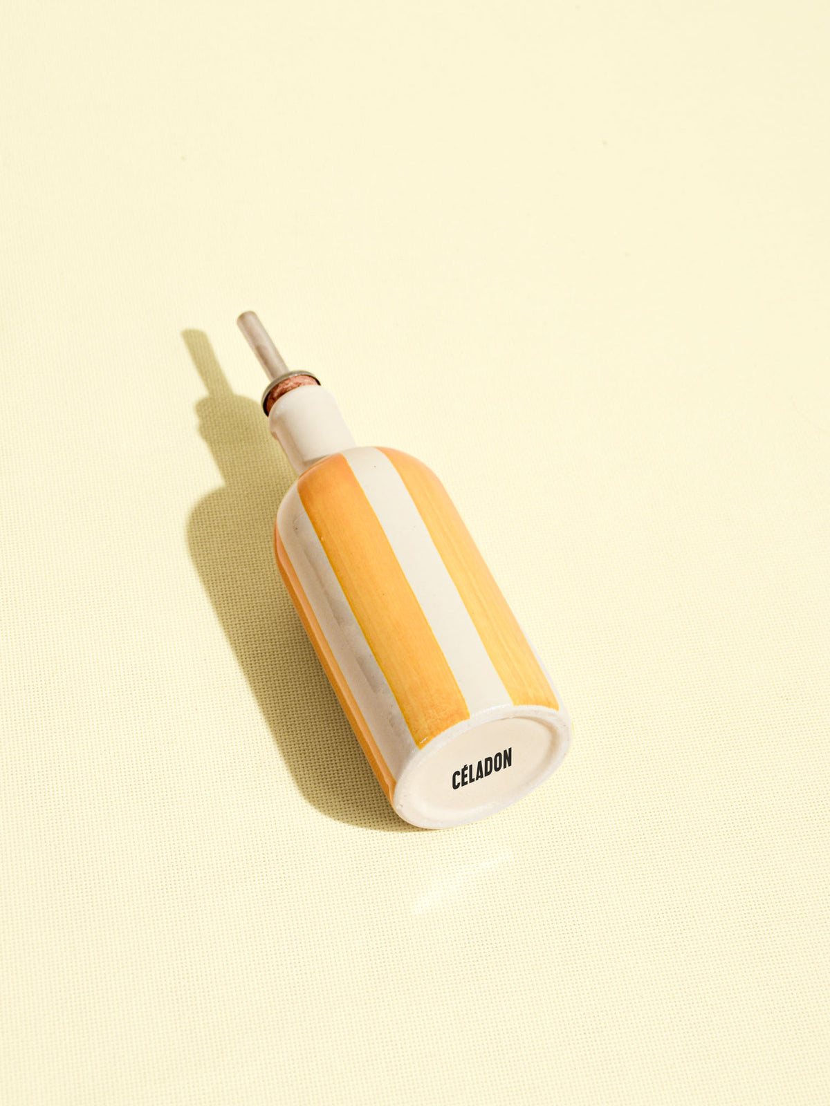 Petite bouteille d’huile | Jaune Linhas