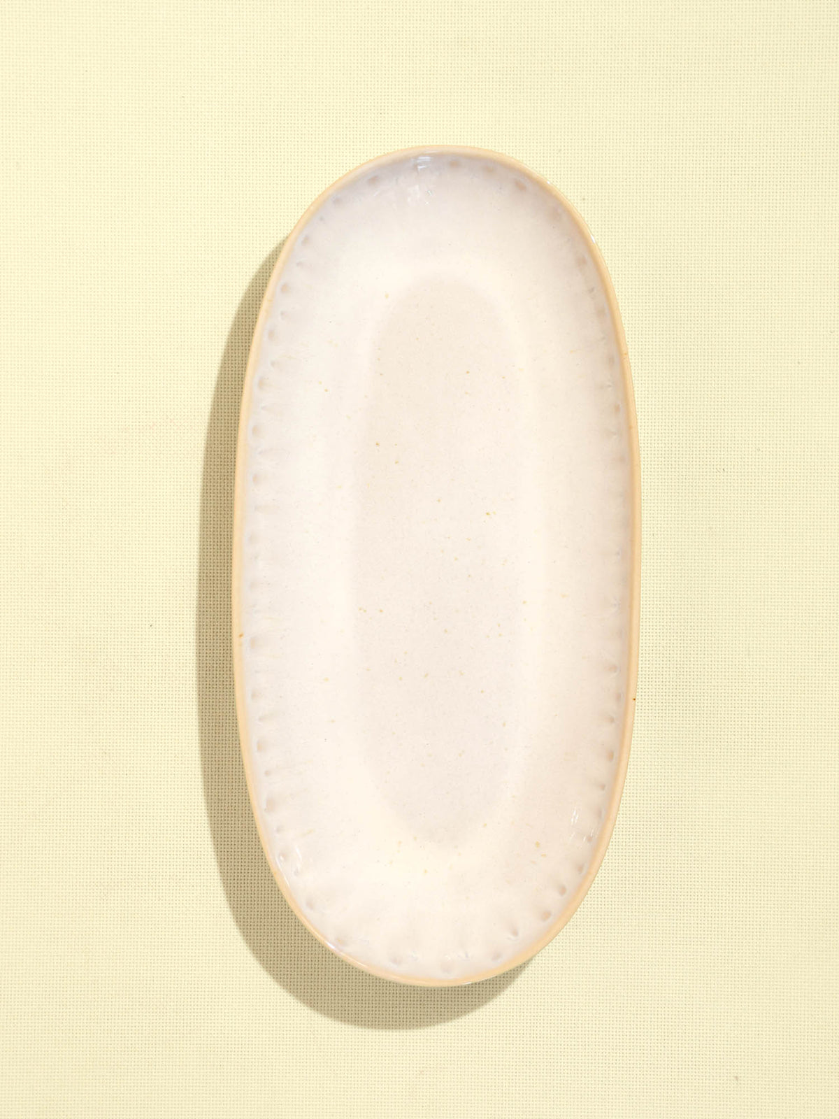 Plat de service L | Blanc audacieux