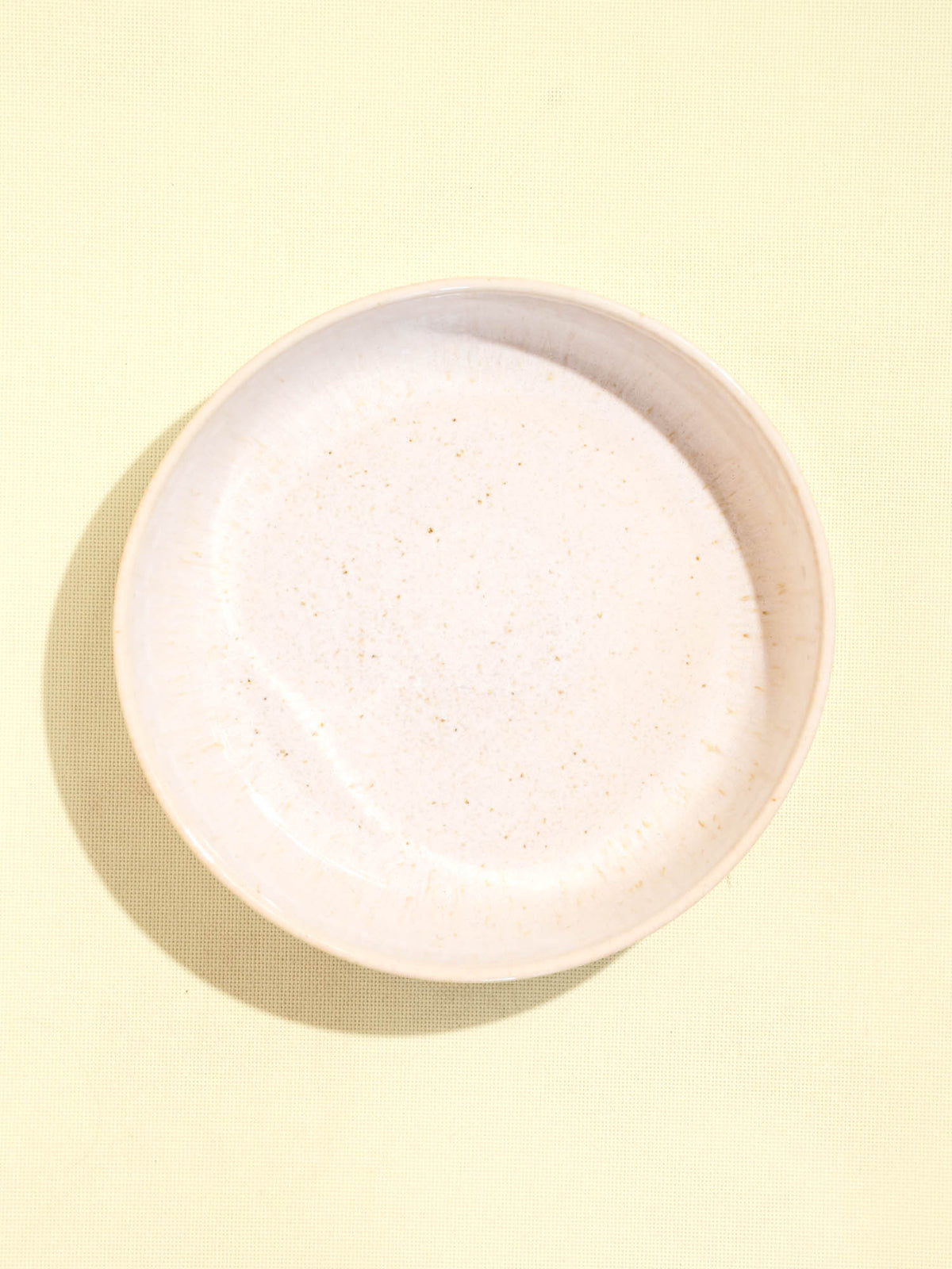 Plat de service rond | Blanc audacieux