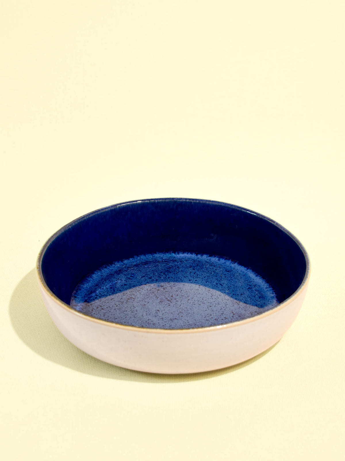 Plat de service rond | Bleu odyssée