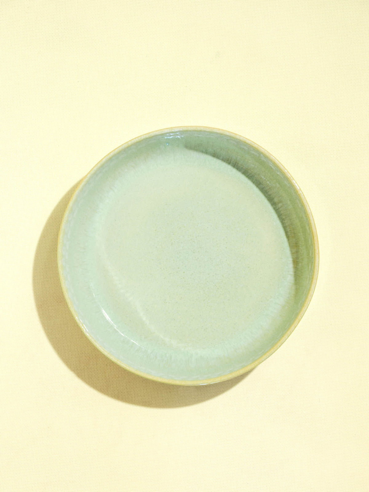 Plat de service rond | Vert audacieux
