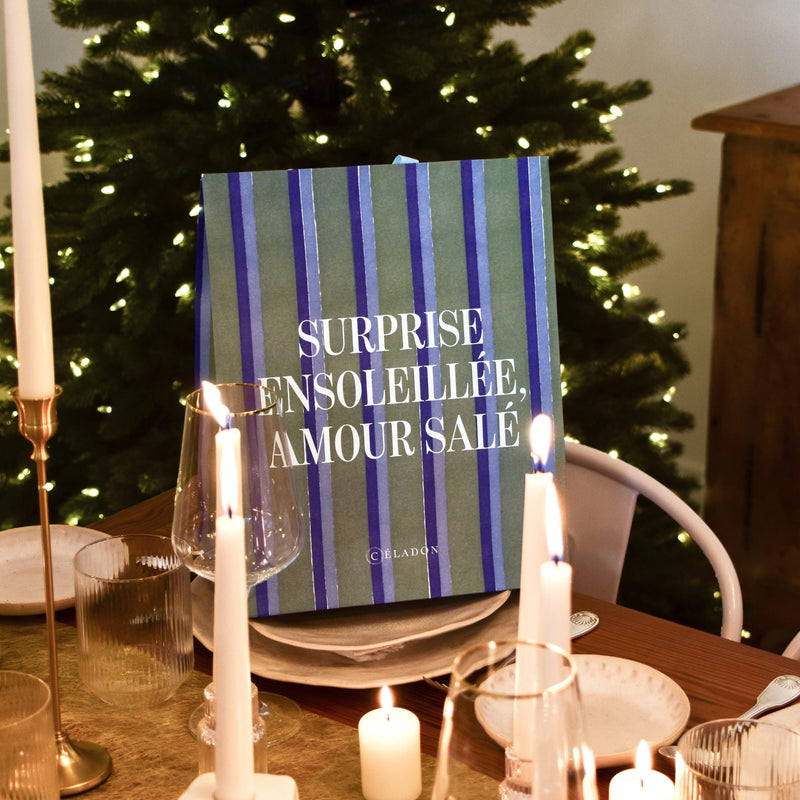 Pochette cadeau | Amour salé