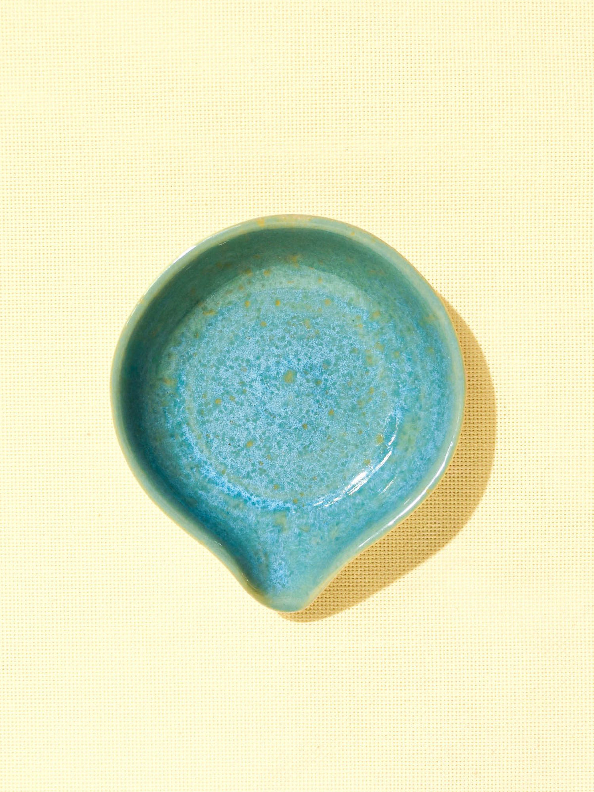 Repose cuillère | Bleu água