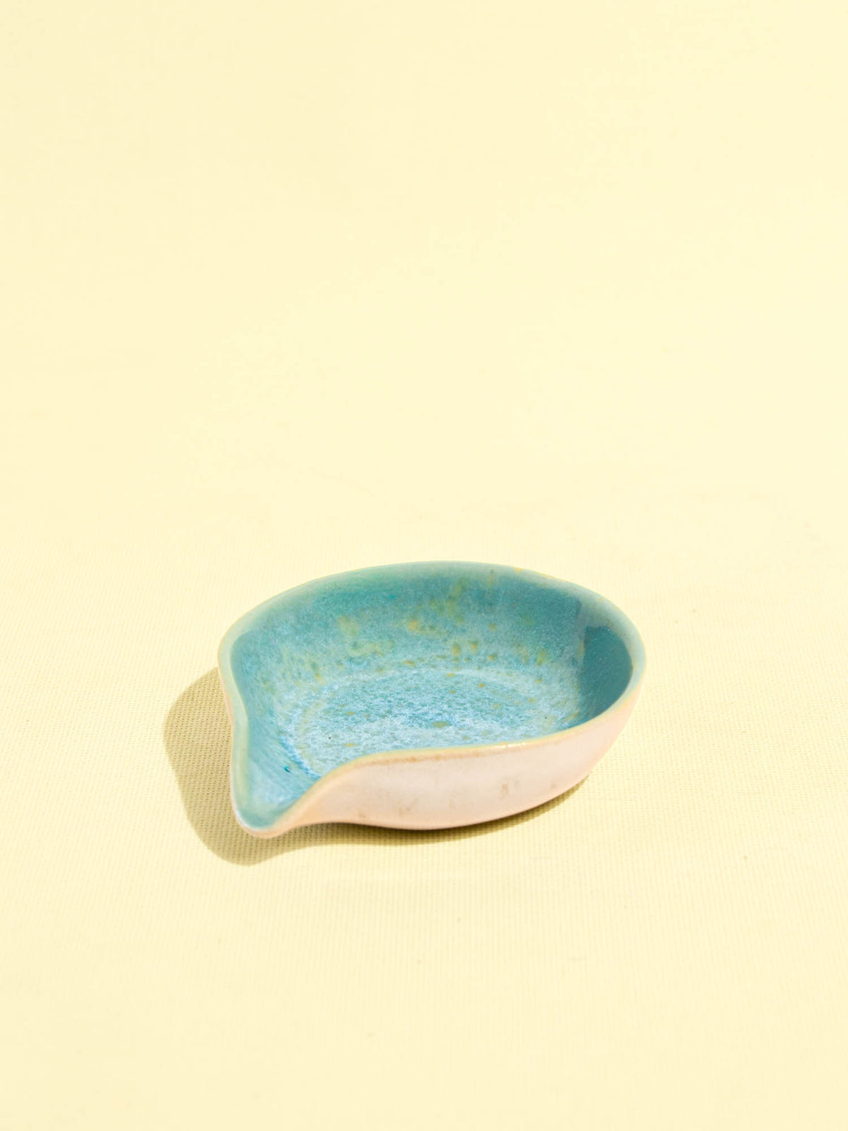 Repose cuillère | Bleu água