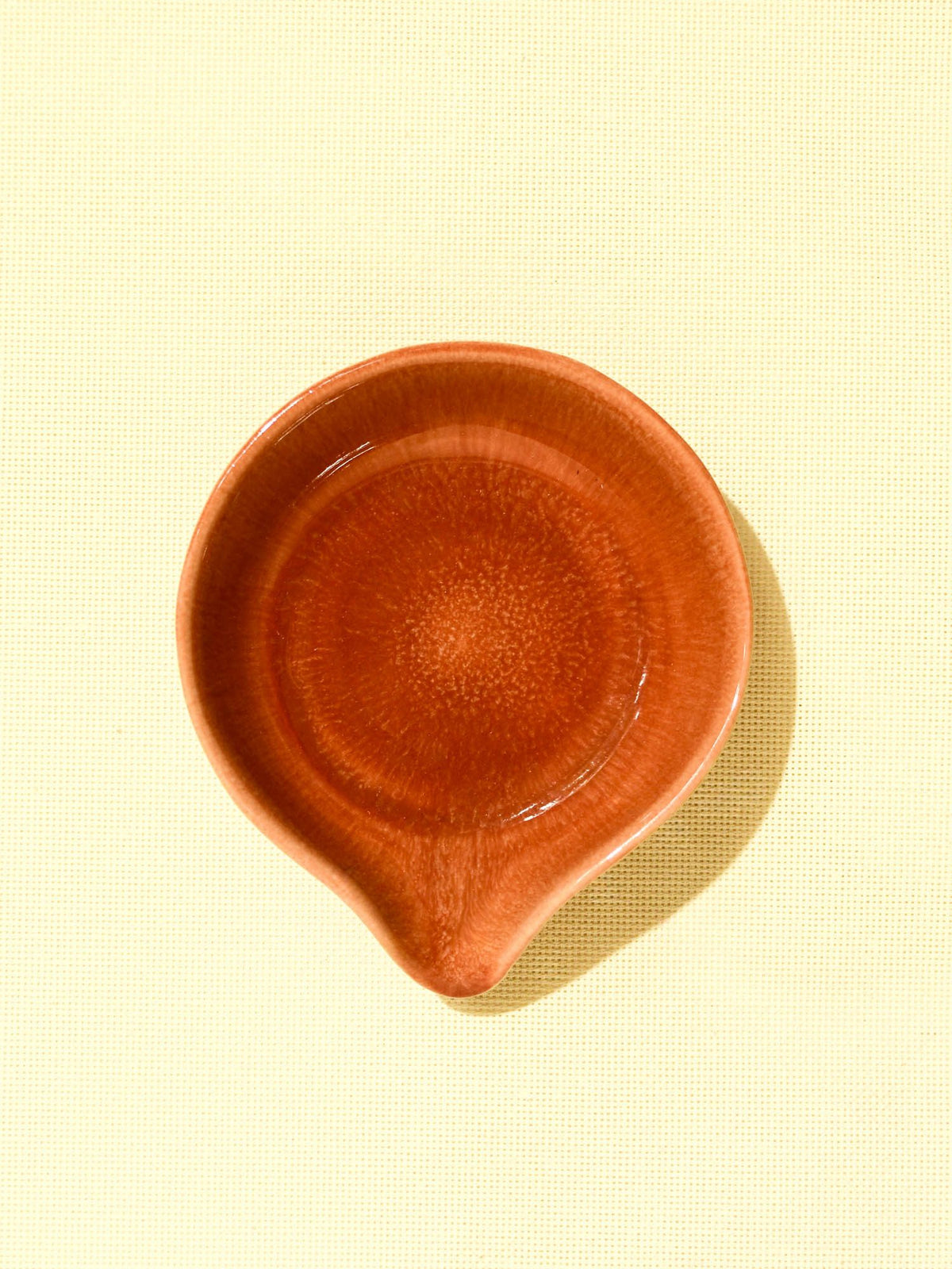 Repose cuillère | Terracotta sienna