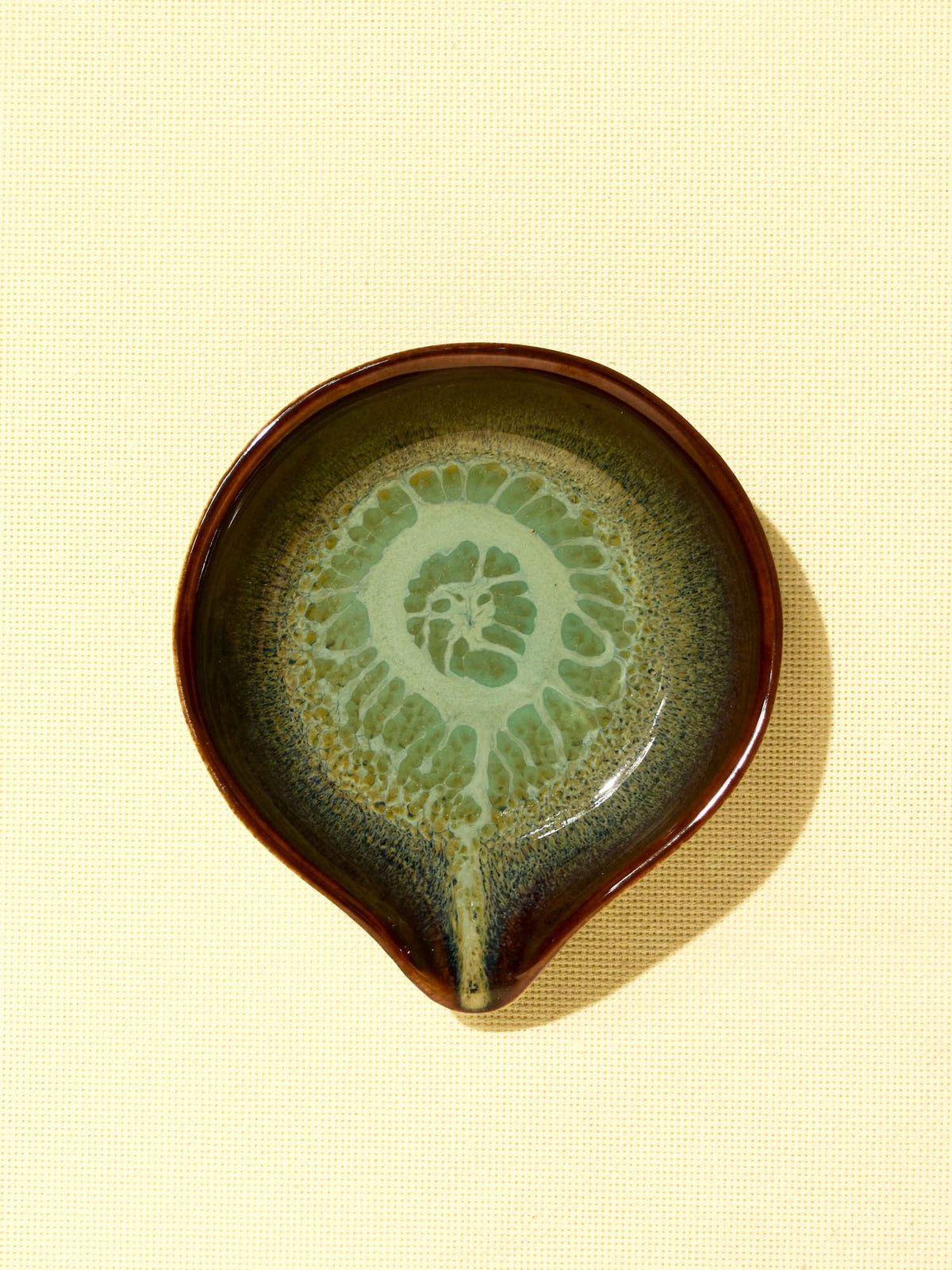 Repose cuillère | Vert rivage