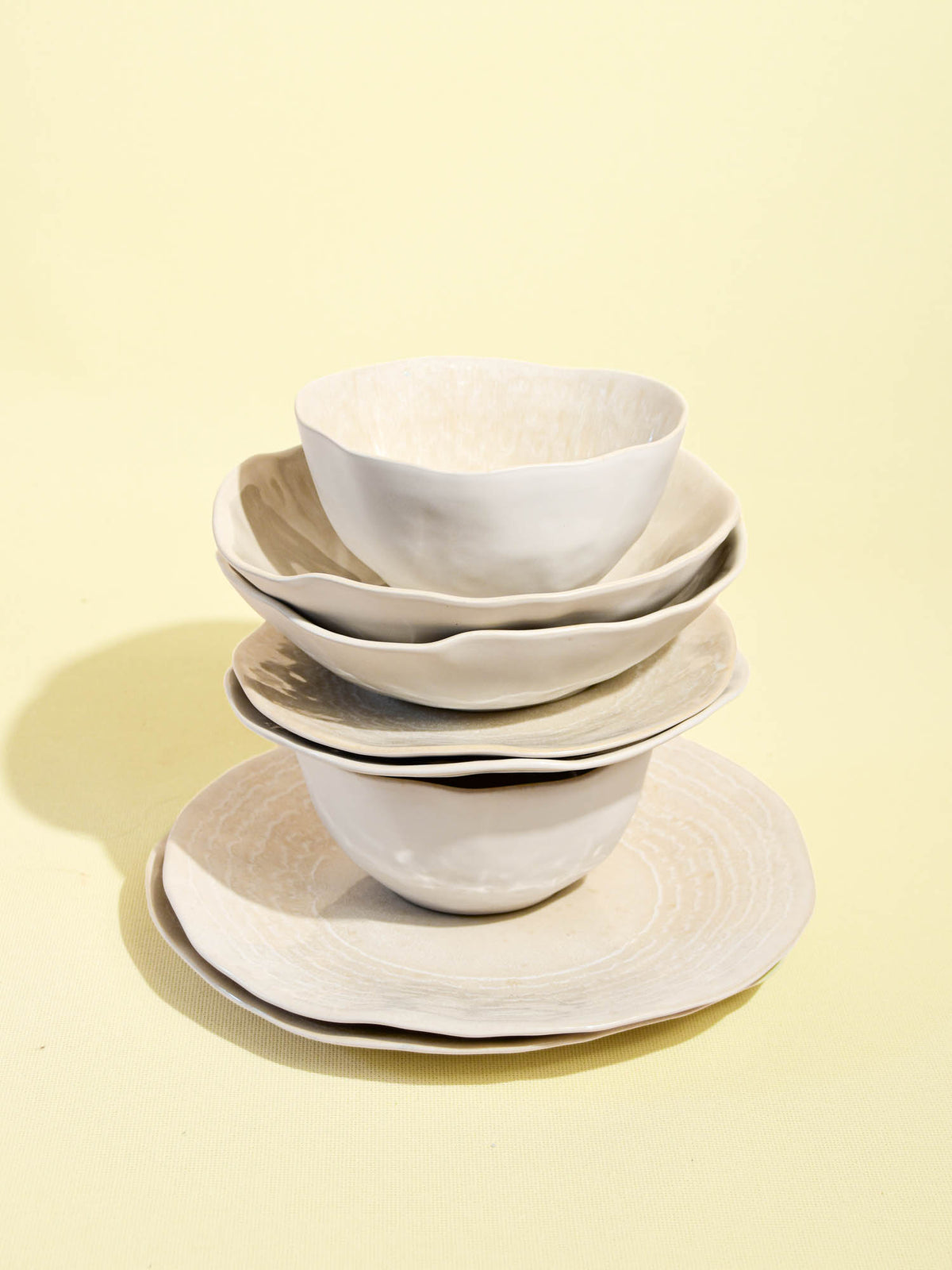Service pour 2 Onda | Beige sable