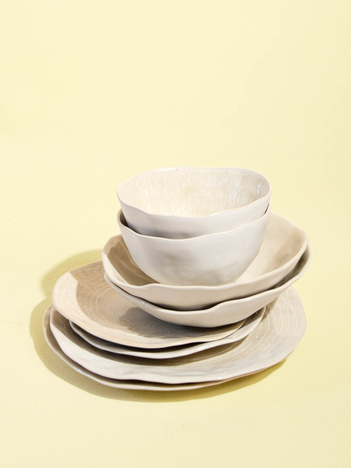 Service pour 2 Onda | Beige sable
