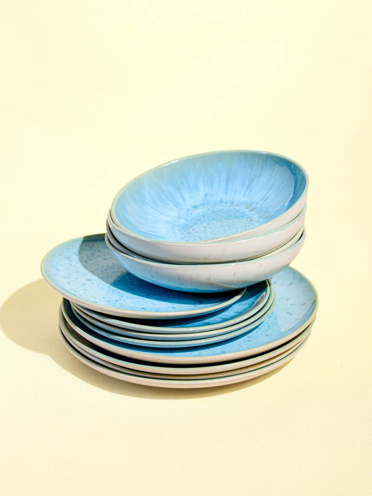 Service pour 4 | Bleu água