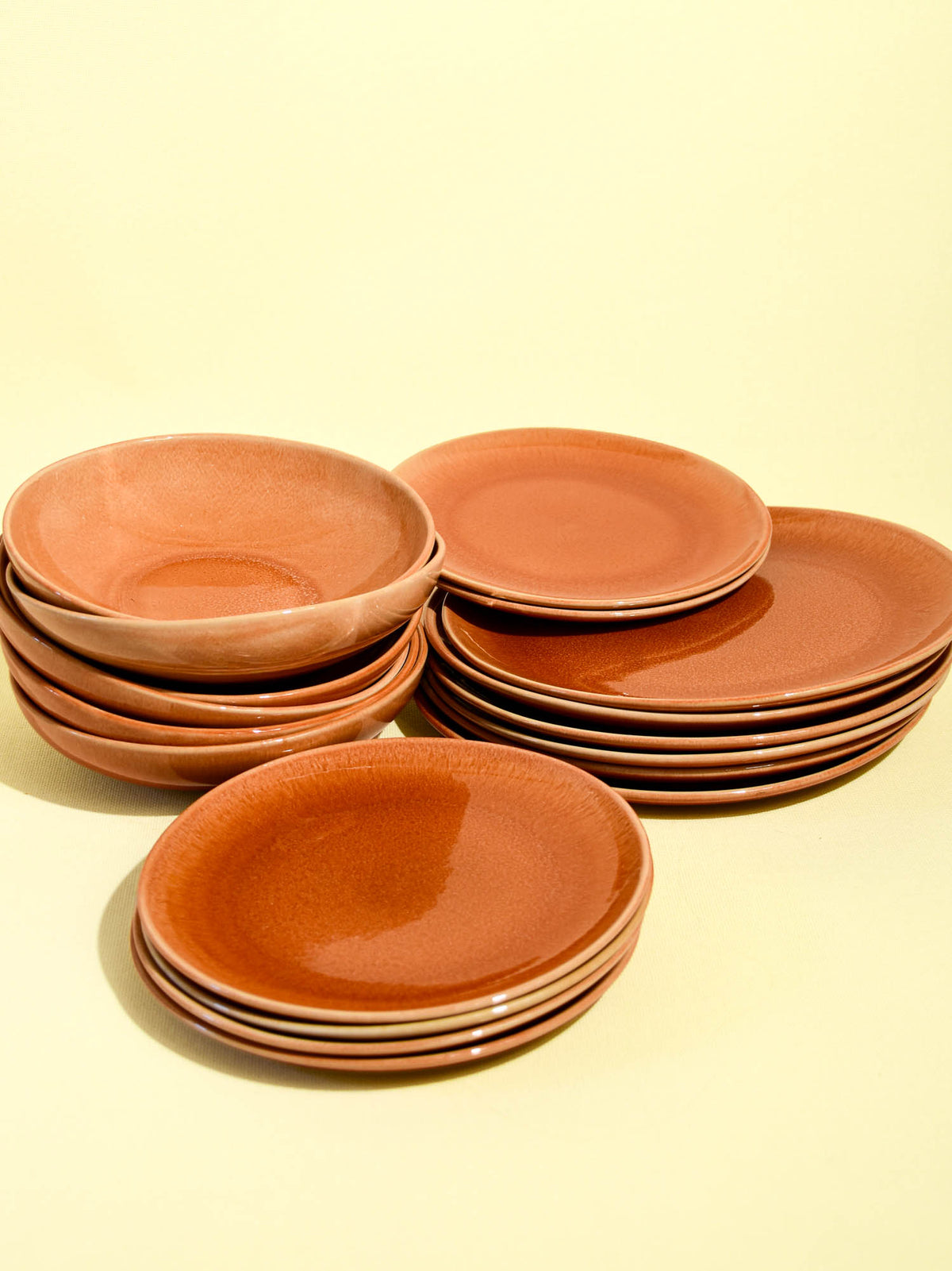 Service pour 6 | Terracotta sienna