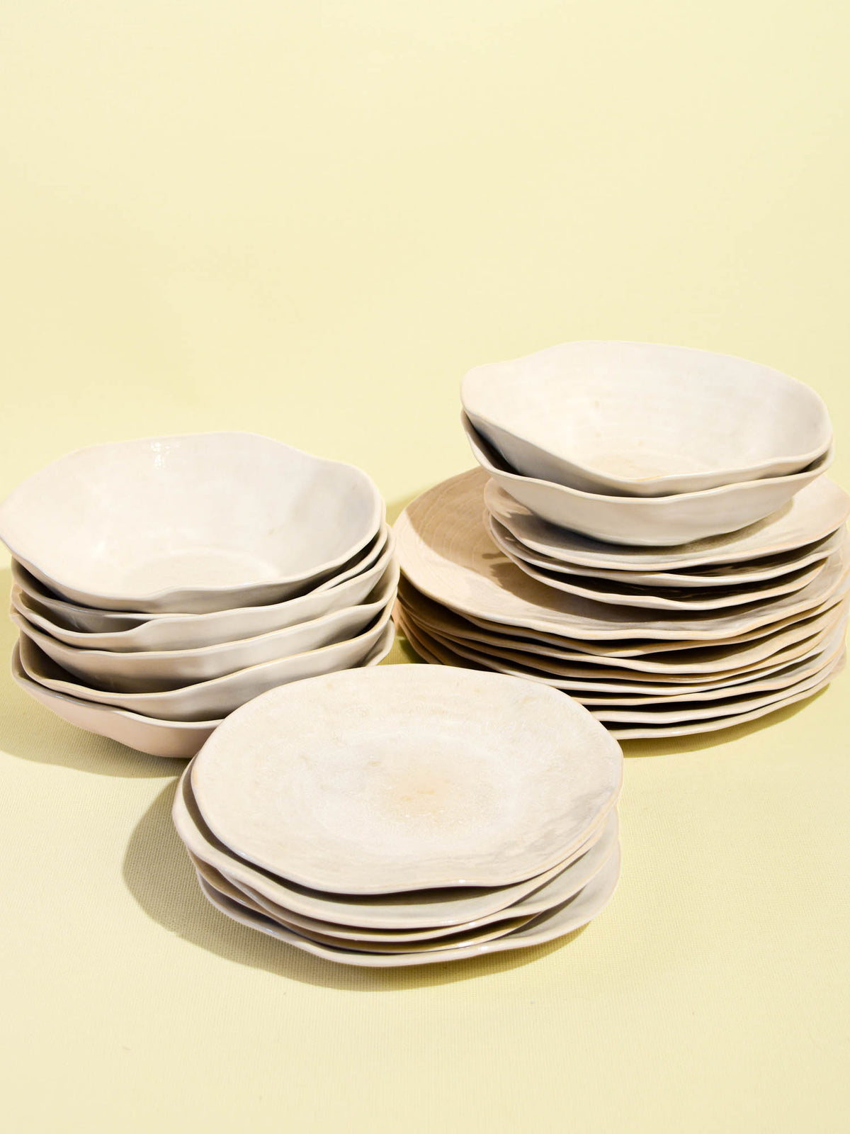 Service pour 8 Onda | Beige sable