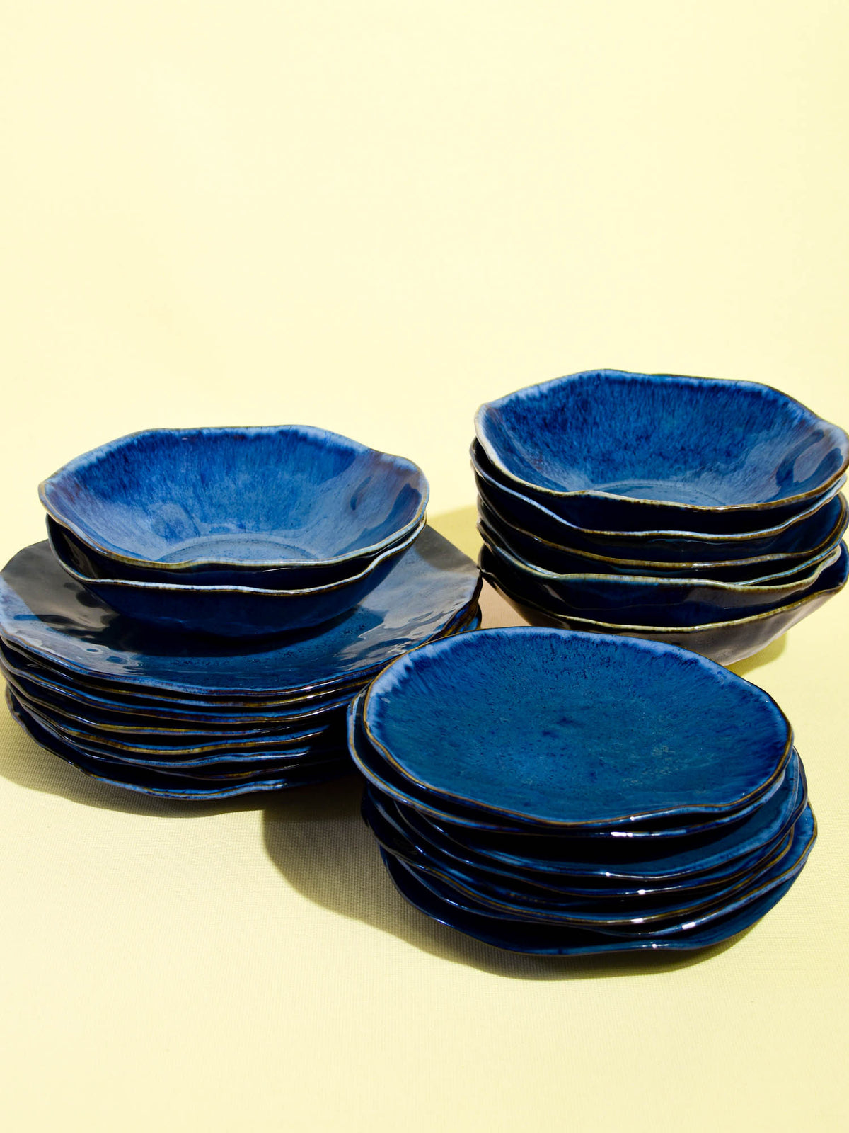 Service pour 8 Onda | Bleu abyssal