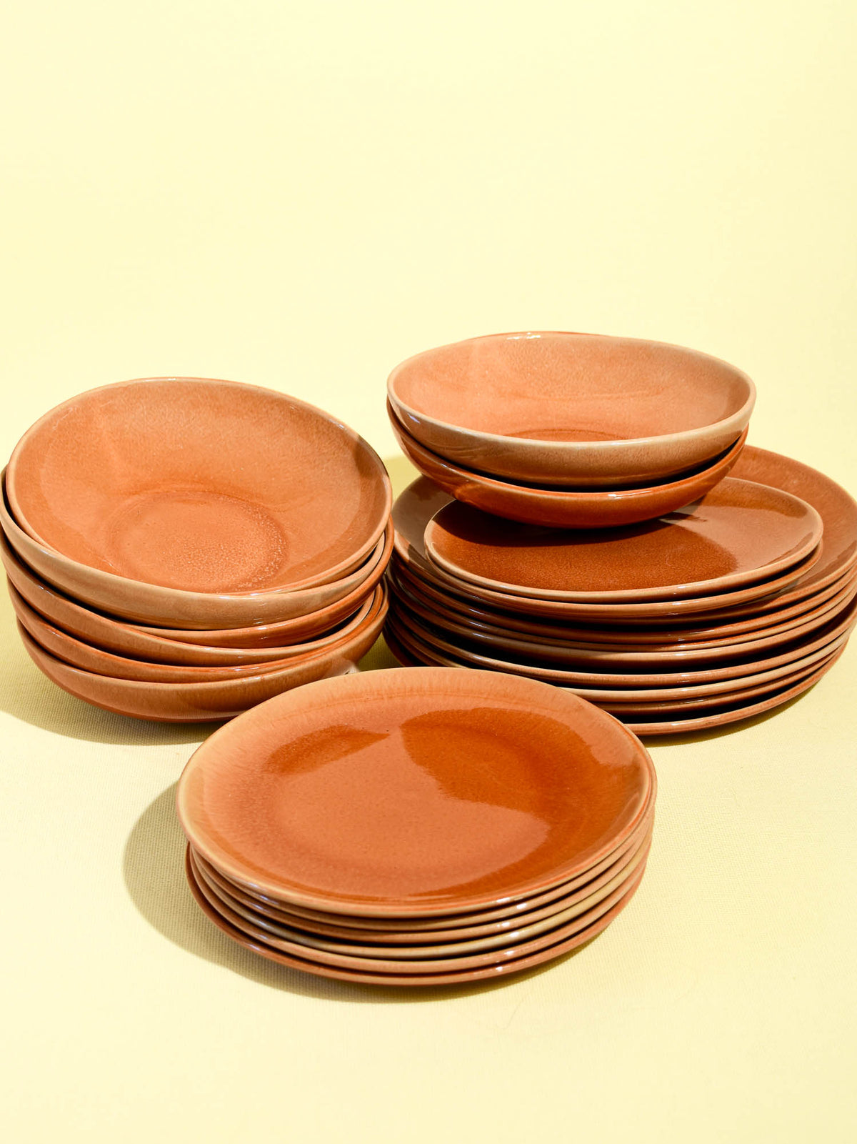 Service pour 8 | Terracotta sienna