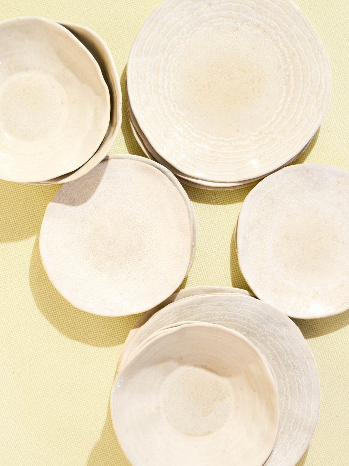Service pour 6 Onda | Beige sable